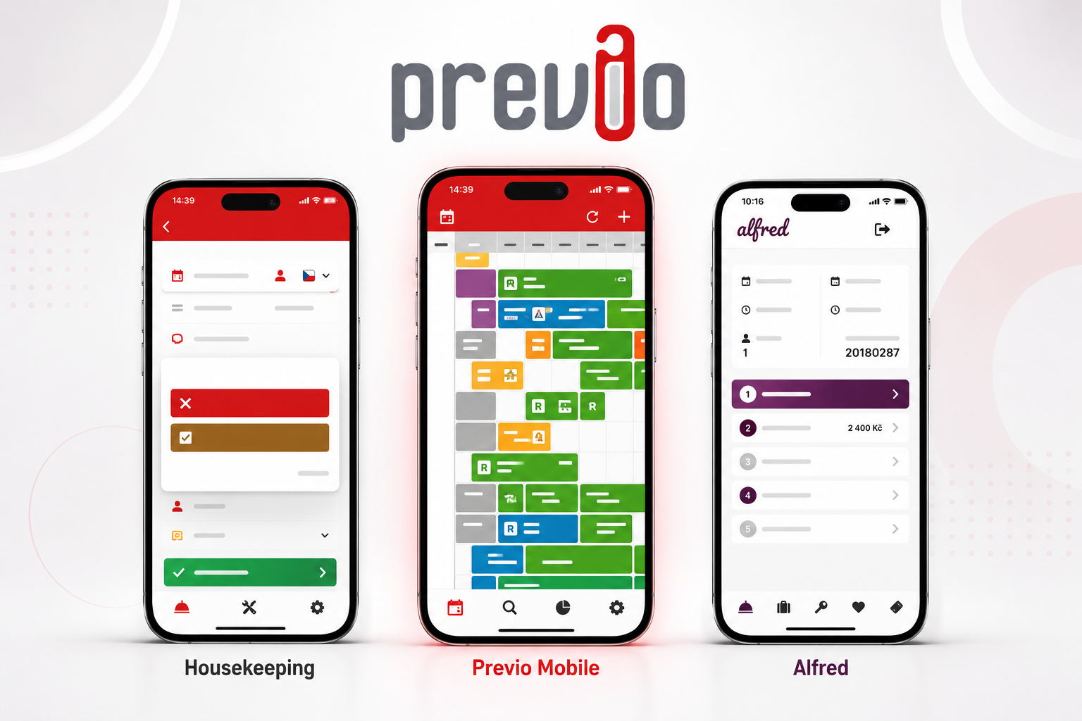 Previo Mobile – PWA aplikace pro hotelový provoz