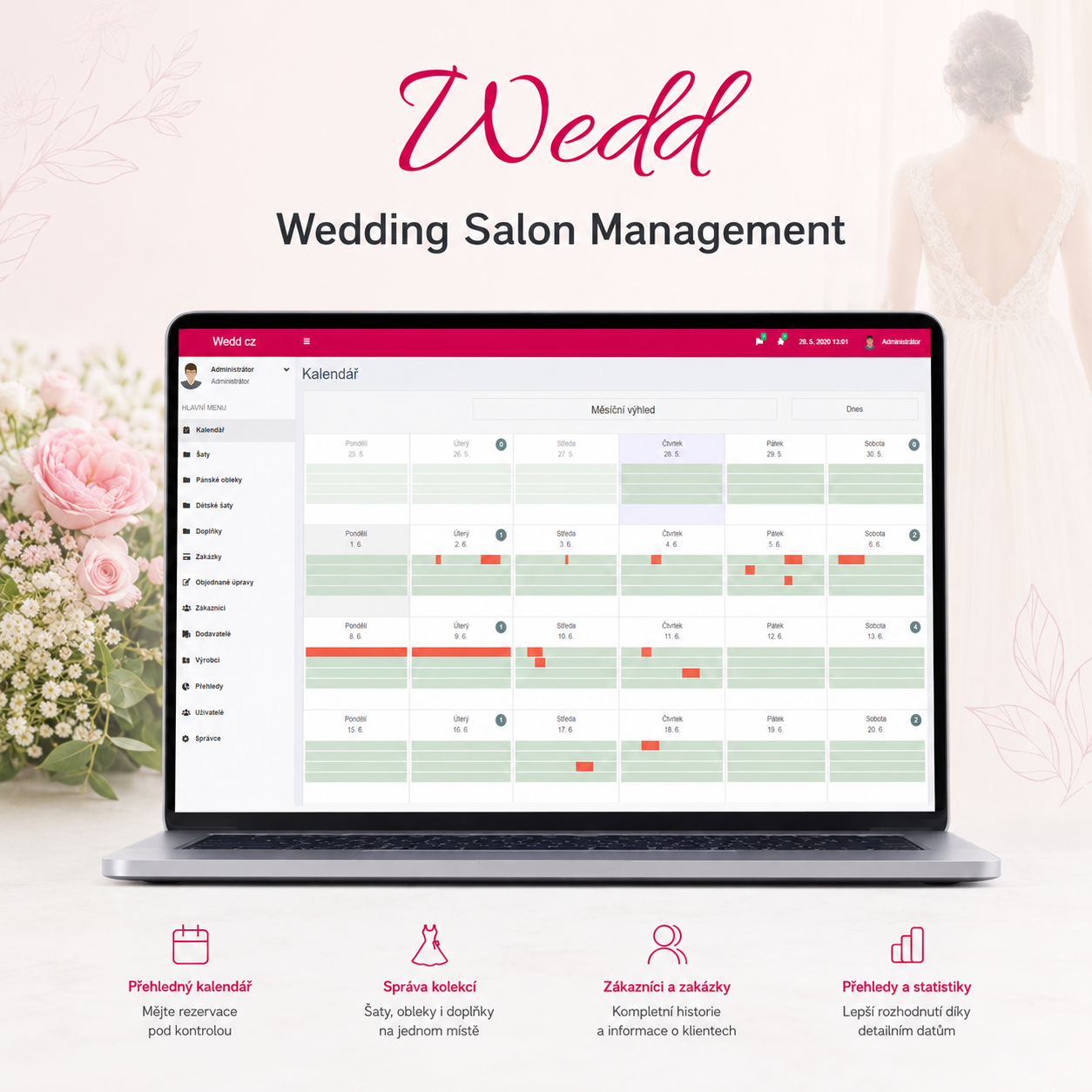 Wedd.cz – platforma pro svatební salony